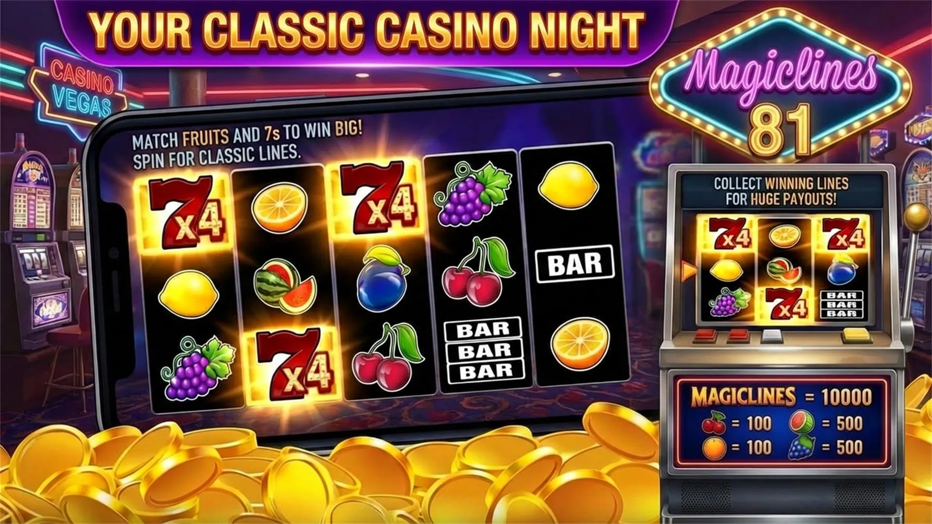 Vegas Slots Classic 777 Casino | Indus Appstore | Screenshot