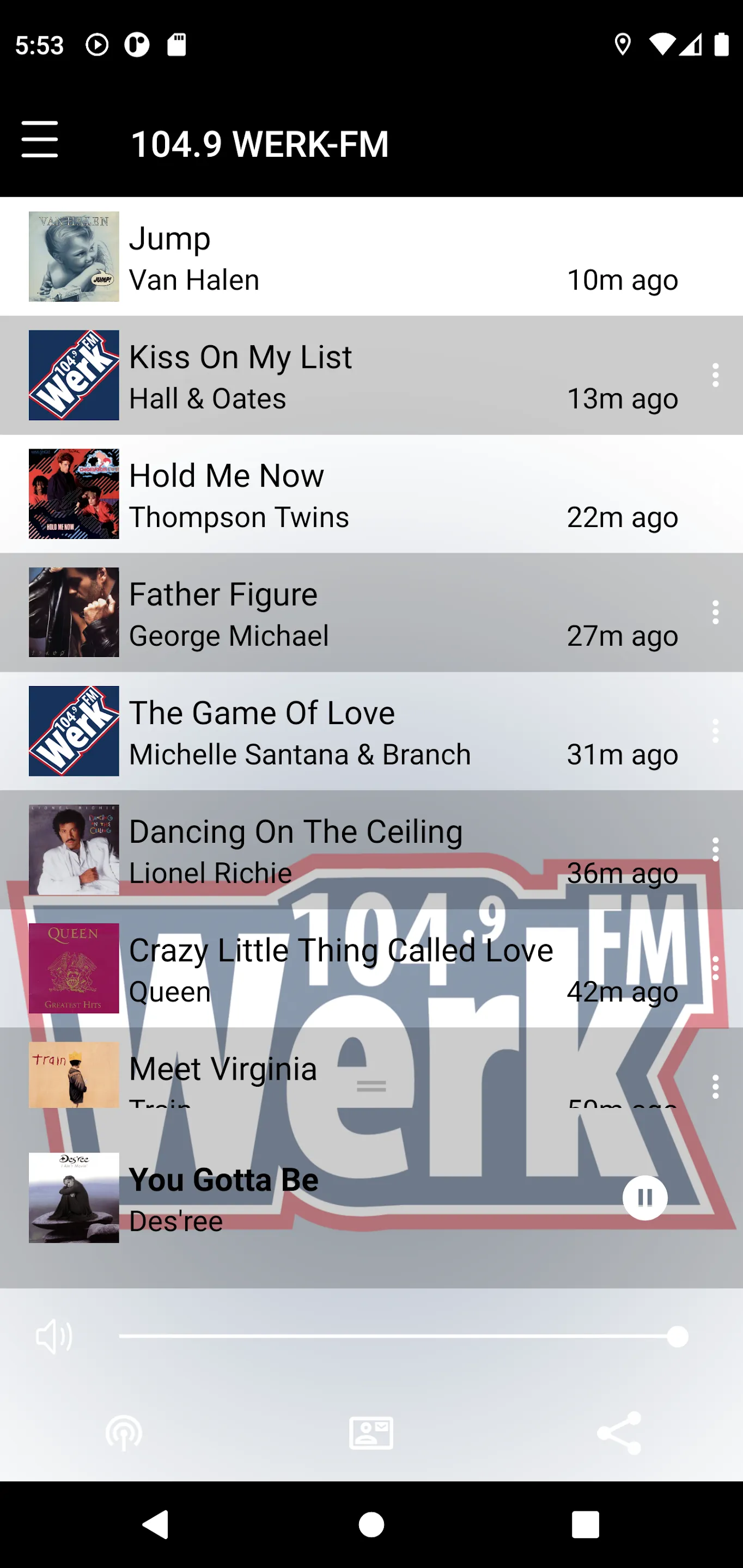 104.9 WERK-FM | Indus Appstore | Screenshot