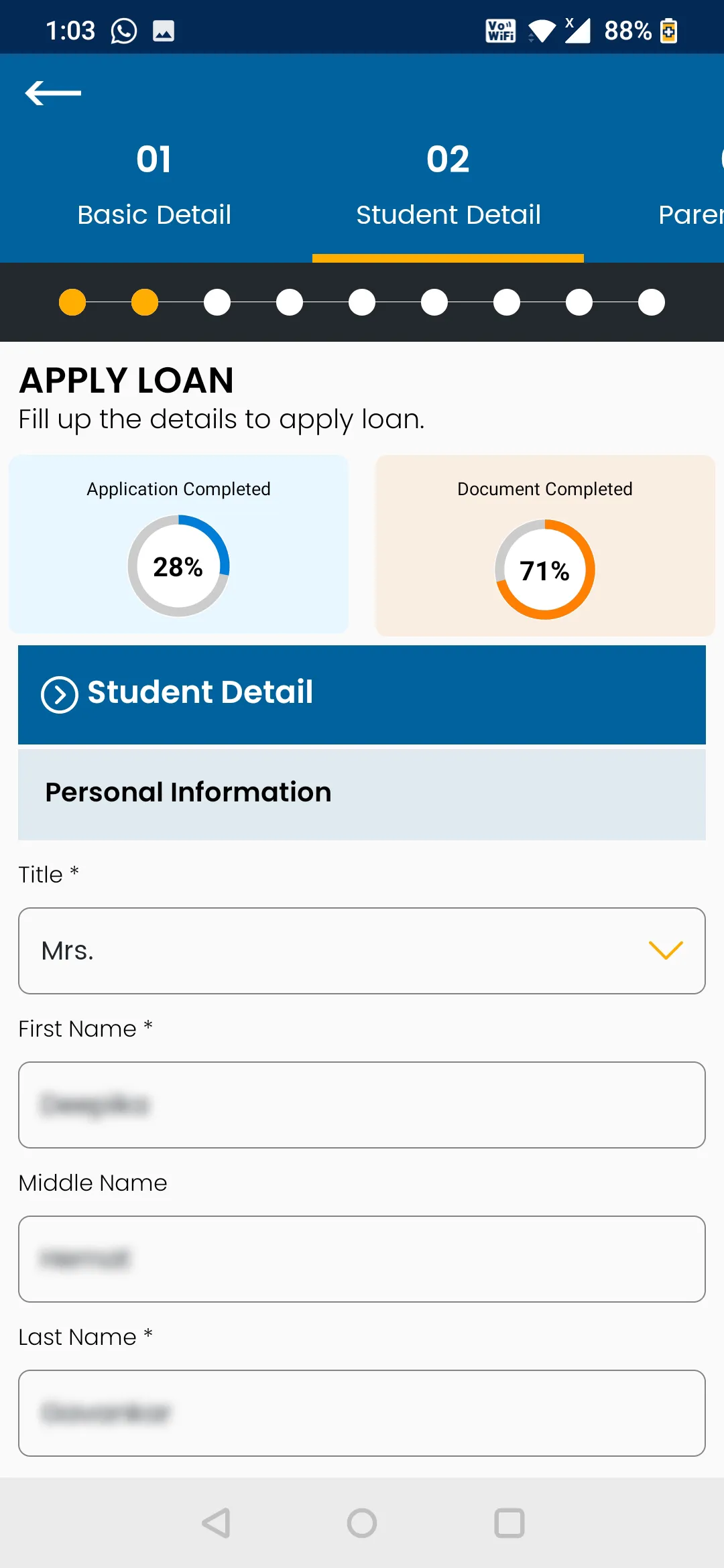 EduLoans-Apply Education Loan | Indus Appstore | Screenshot