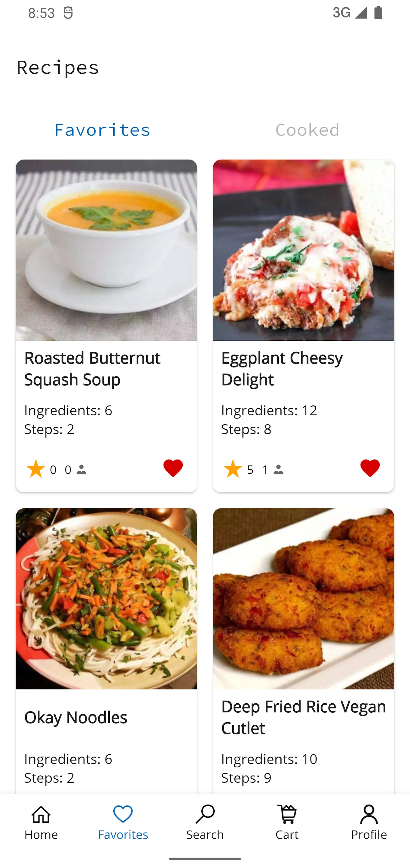 Vegetarian Recipes | Indus Appstore | Screenshot