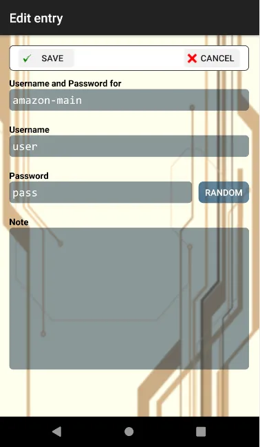 My Passwords | Indus Appstore | Screenshot