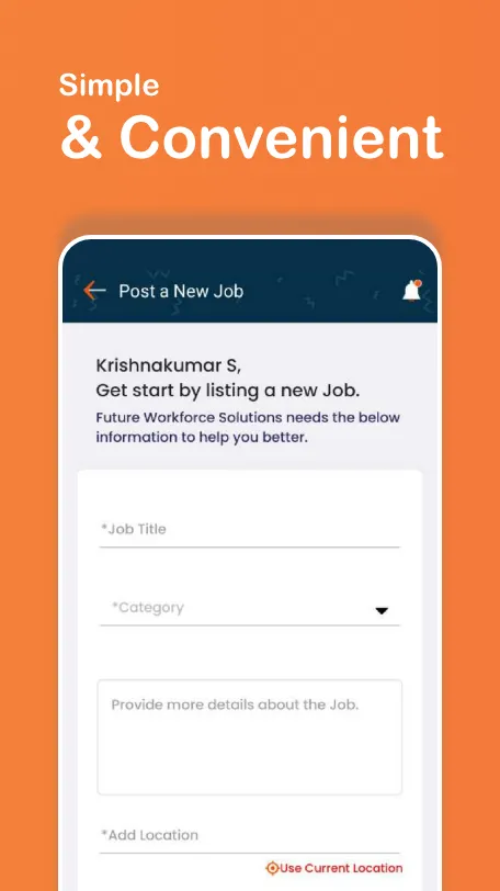 GigFWS: Post & Apply gig jobs | Indus Appstore | Screenshot