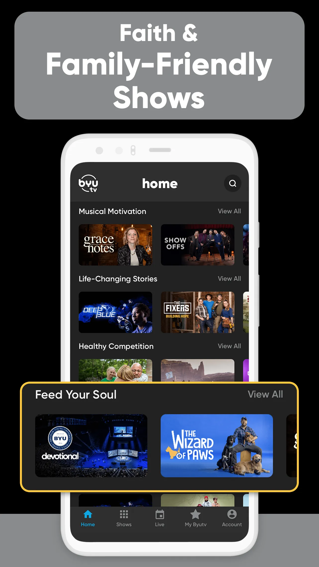 BYUtv: Binge TV Shows & Movies | Indus Appstore | Screenshot