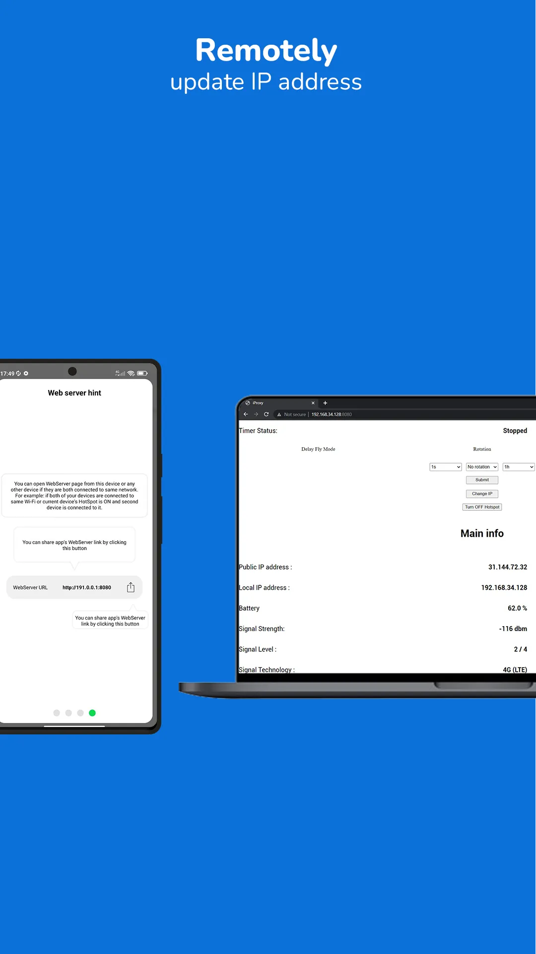 Hotspot Switch IP | Indus Appstore | Screenshot