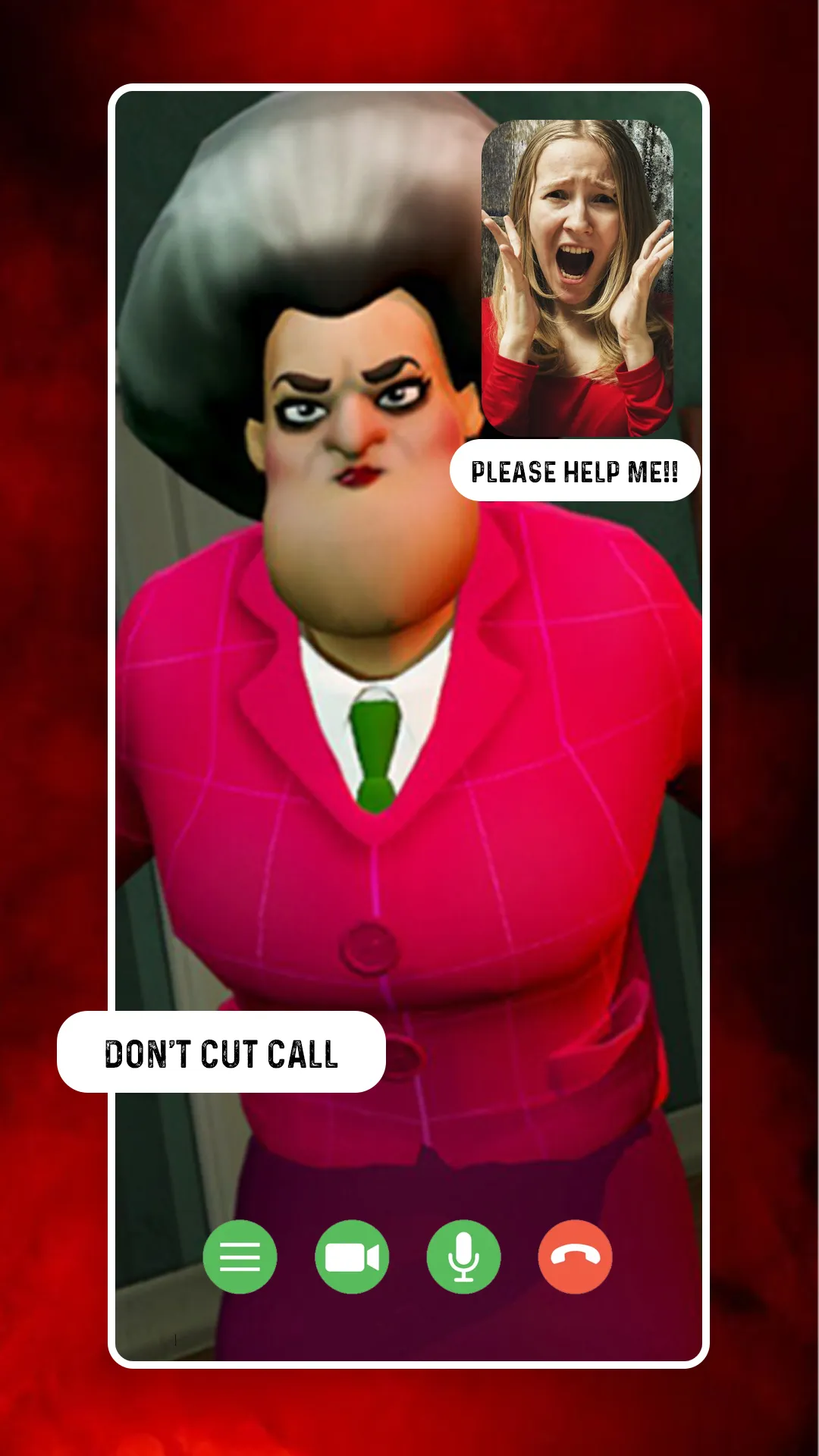 Scary Granny Calling - Fake vi | Indus Appstore | Screenshot