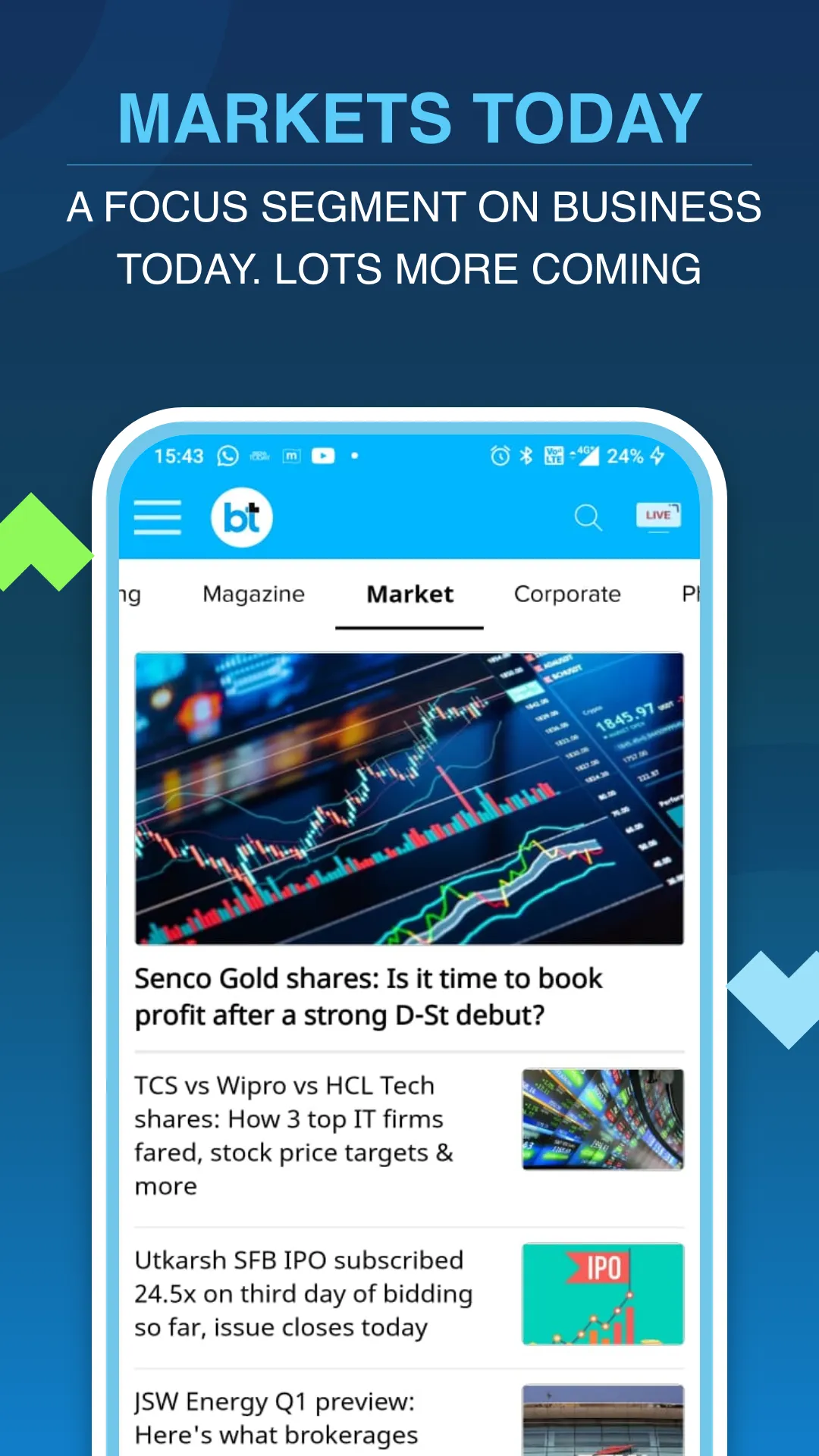 Business Today: Business News | Indus Appstore | Screenshot