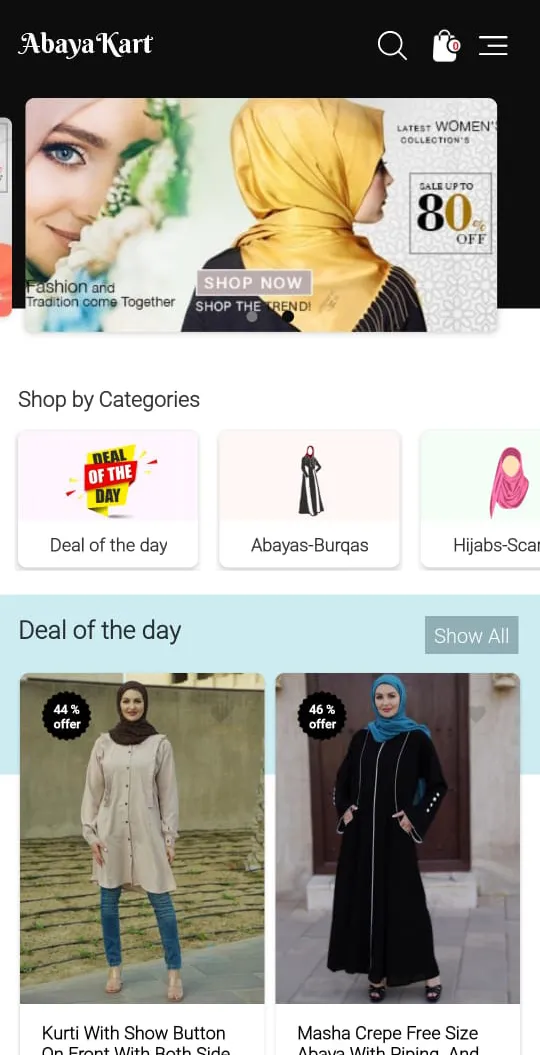 AbayaKart - Buy Premium Abayas | Indus Appstore | Screenshot