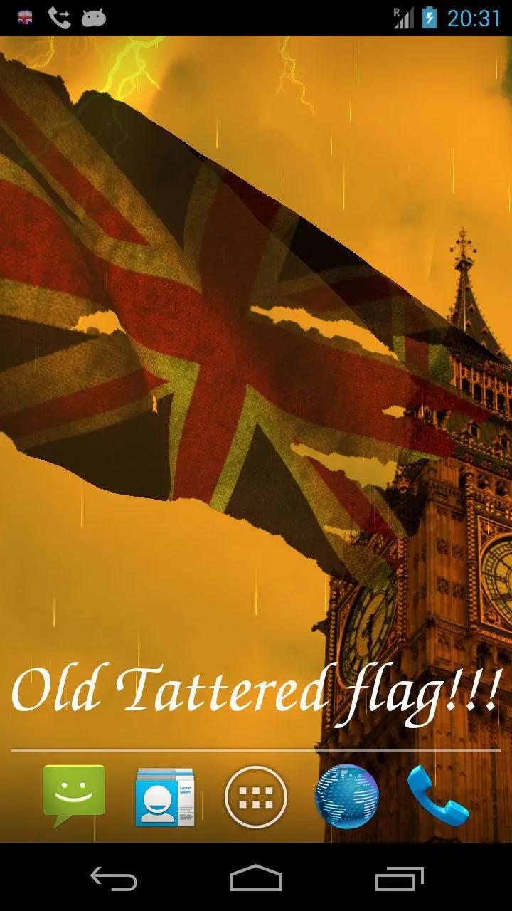 UK Flag Live Wallpaper | Indus Appstore | Screenshot