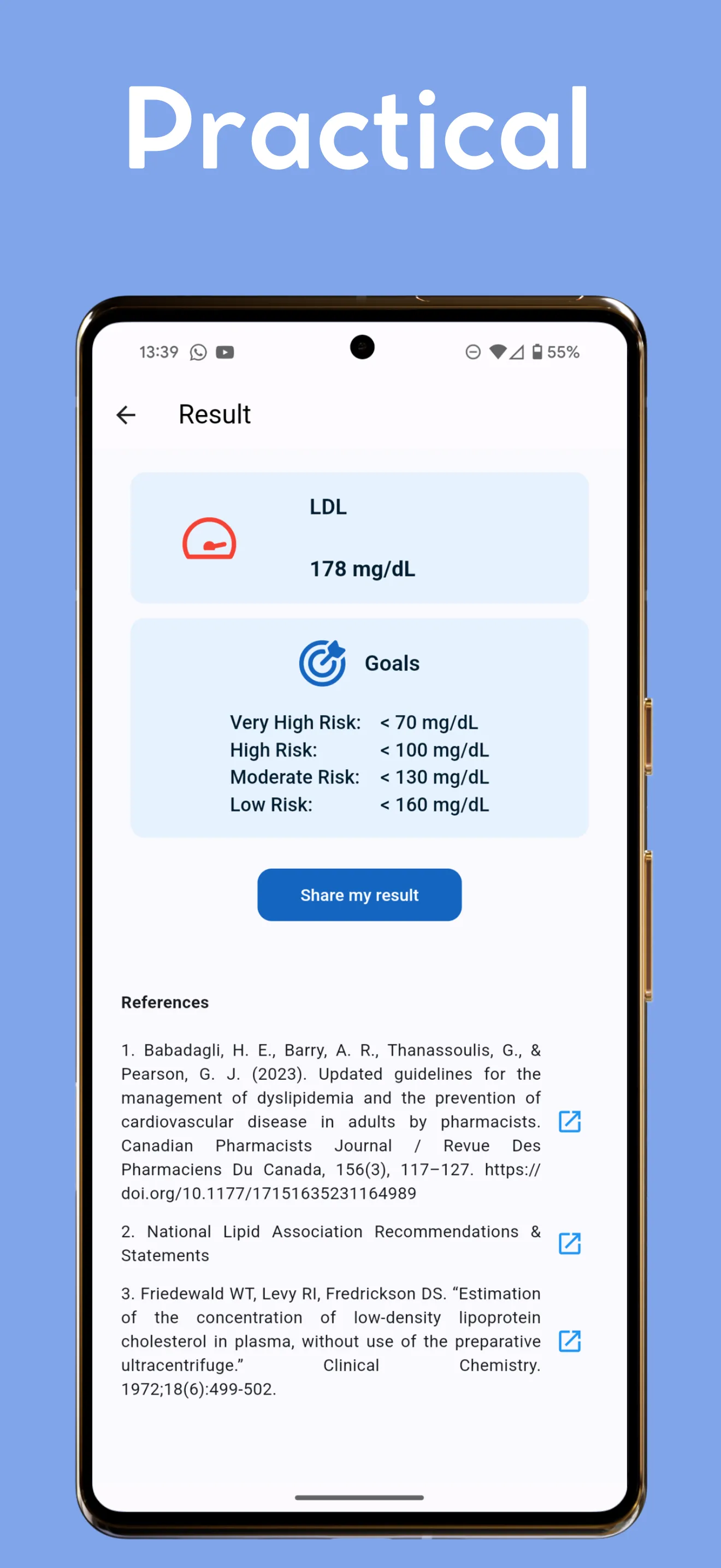 Framingham Score Heart Age | Indus Appstore | Screenshot