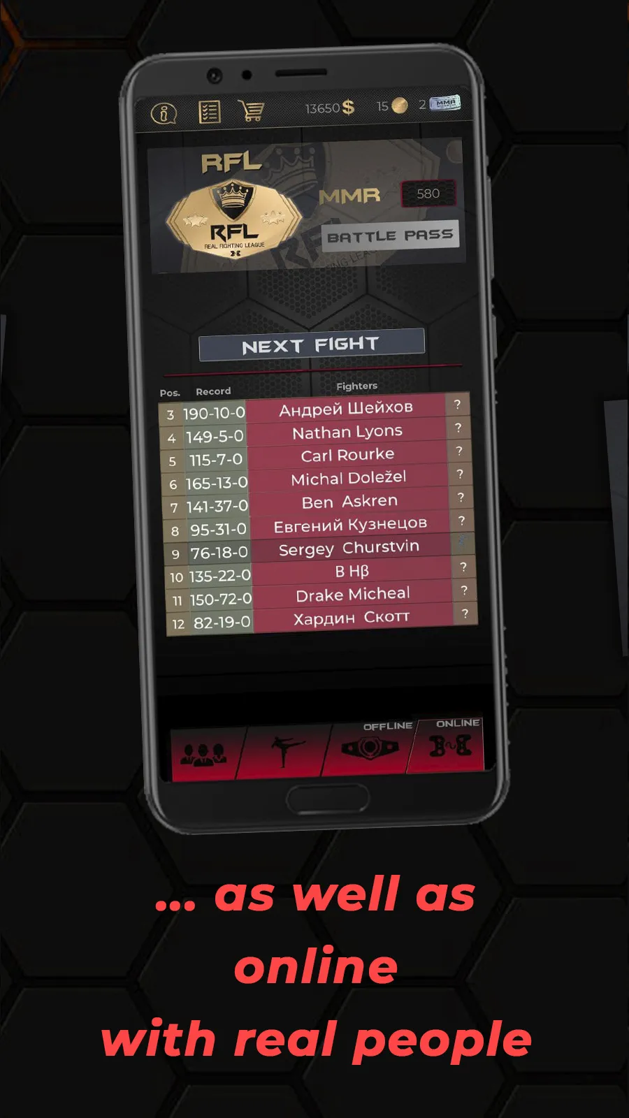 MMA Simulator: Fight manager | Indus Appstore | Screenshot