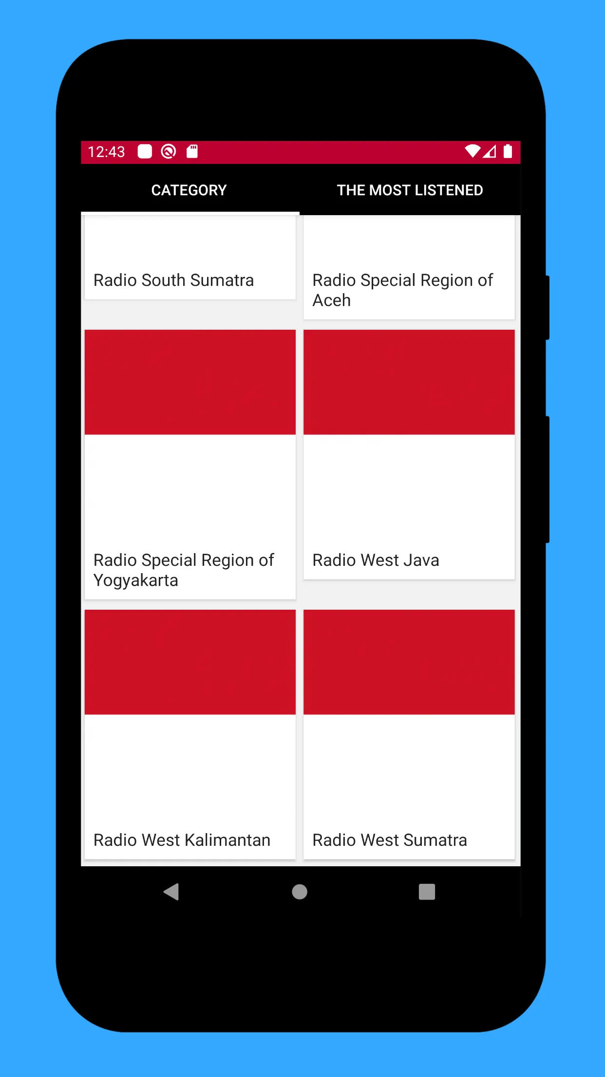 Radio Indonesia + Radio Online | Indus Appstore | Screenshot