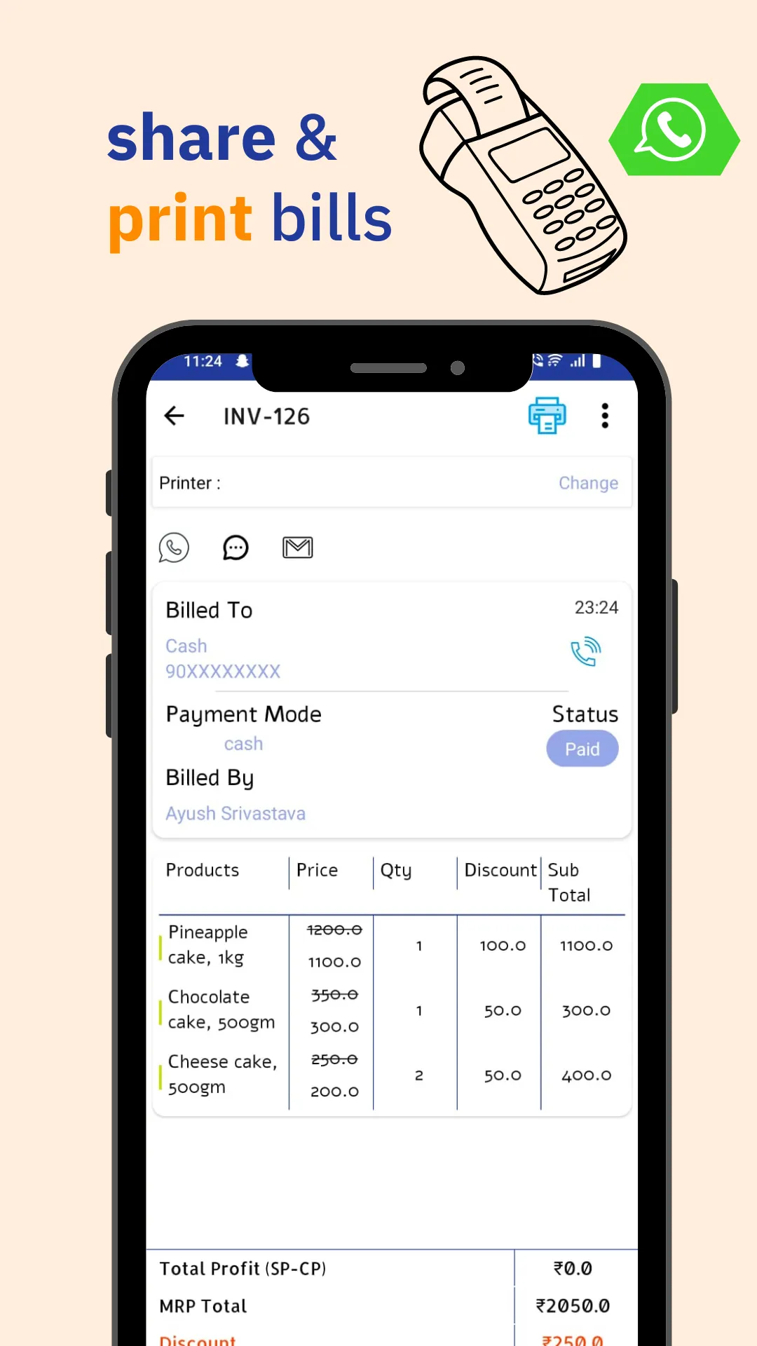 AI Billing System - POS | Indus Appstore | Screenshot