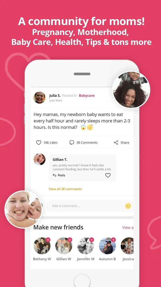 MomsBeyond: Make Mom Friends | Indus Appstore | Screenshot