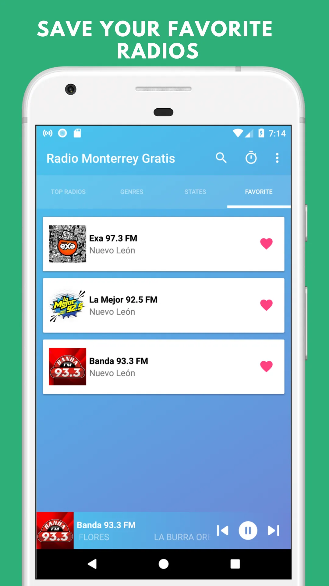 Radio Monterrey - Nuevo Leon | Indus Appstore | Screenshot