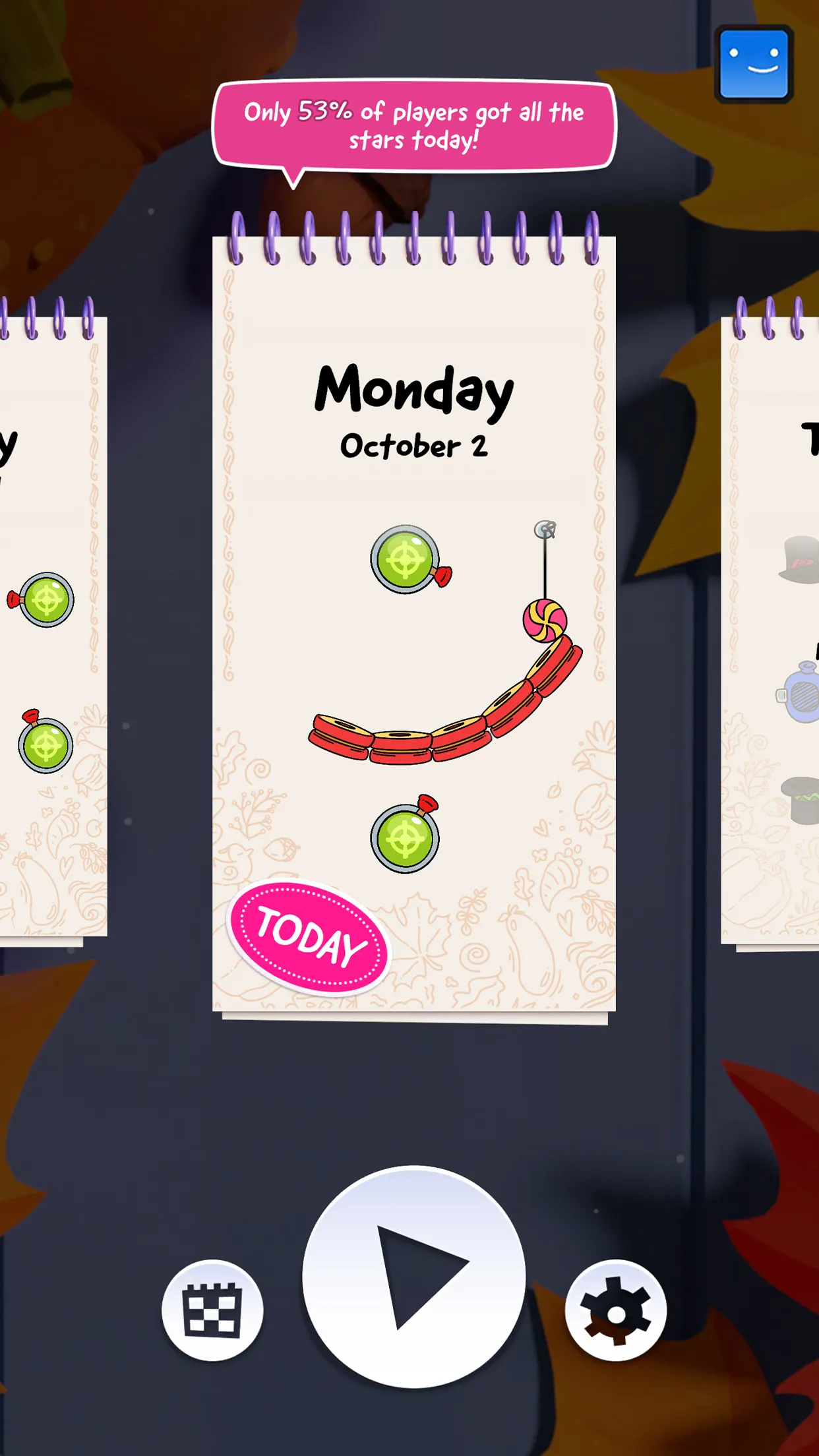 Cut the Rope Daily | Indus Appstore | Screenshot