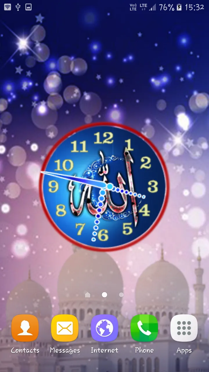 Allah Clock Live Wallpaper | Indus Appstore | Screenshot