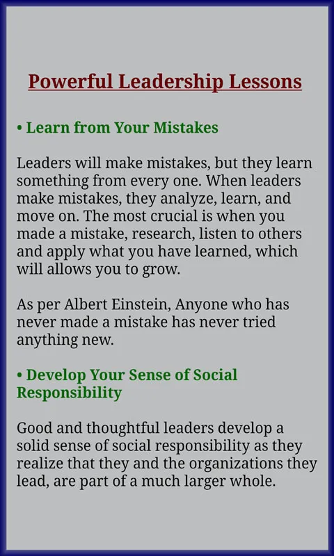 Leadership Skills | Indus Appstore | Screenshot