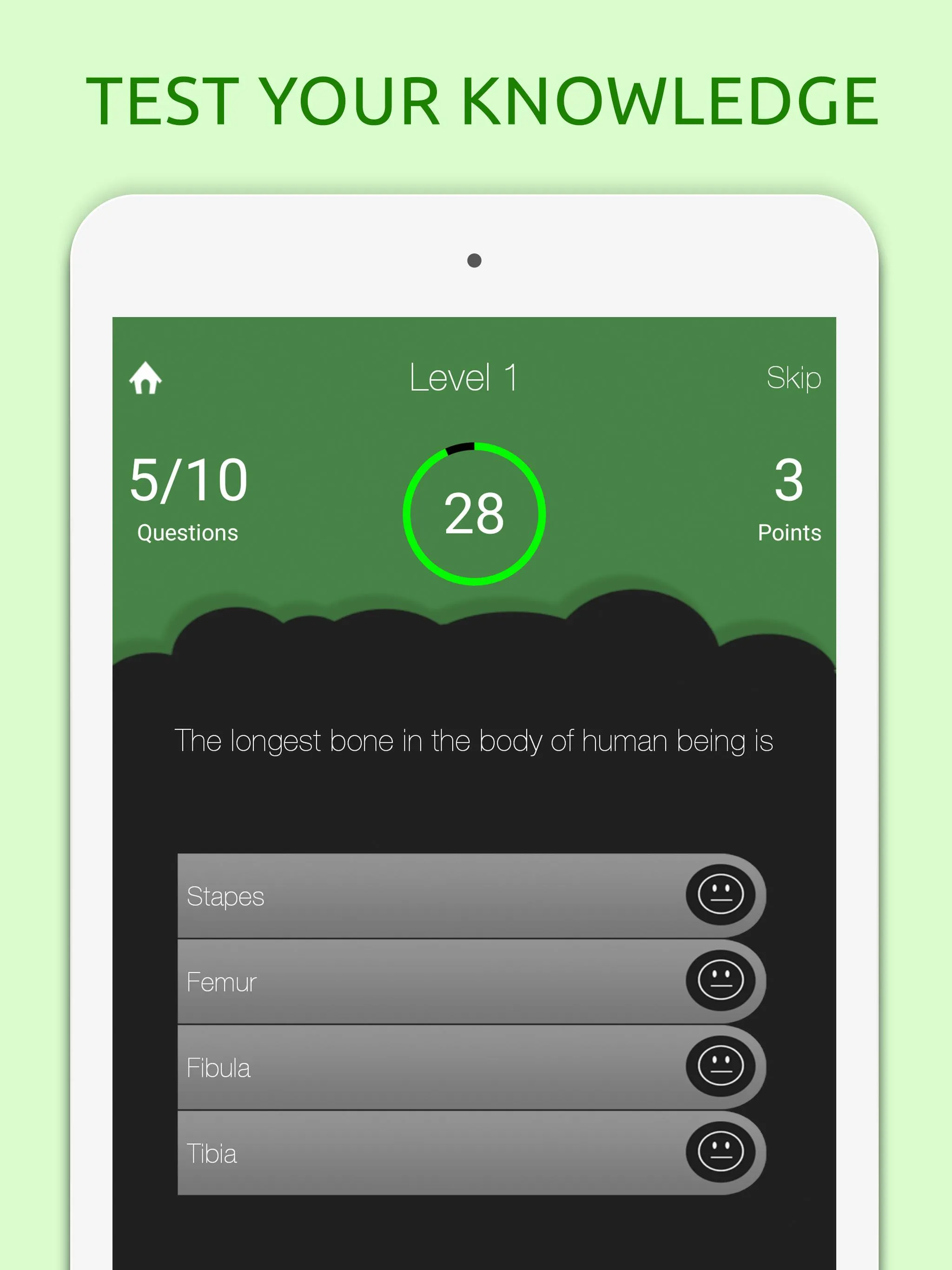 Biology Quiz Test Trivia Game | Indus Appstore | Screenshot