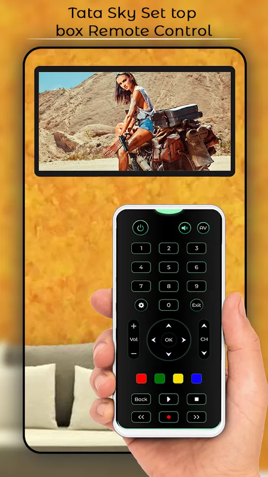 Tata Sky Set Top Box Remote | Indus Appstore | Screenshot