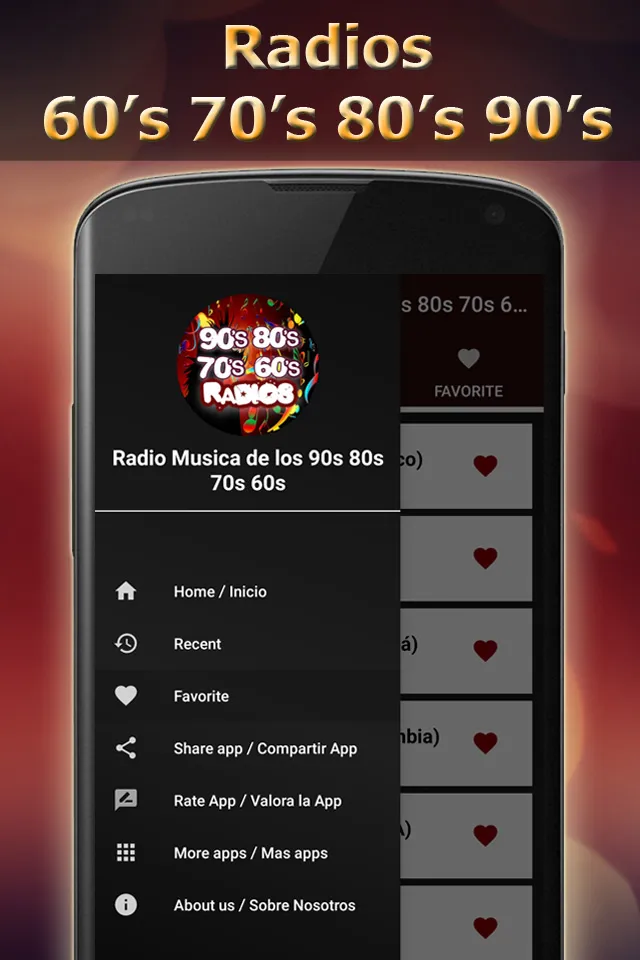 Oldies Radio 60 70 80 90 music | Indus Appstore | Screenshot