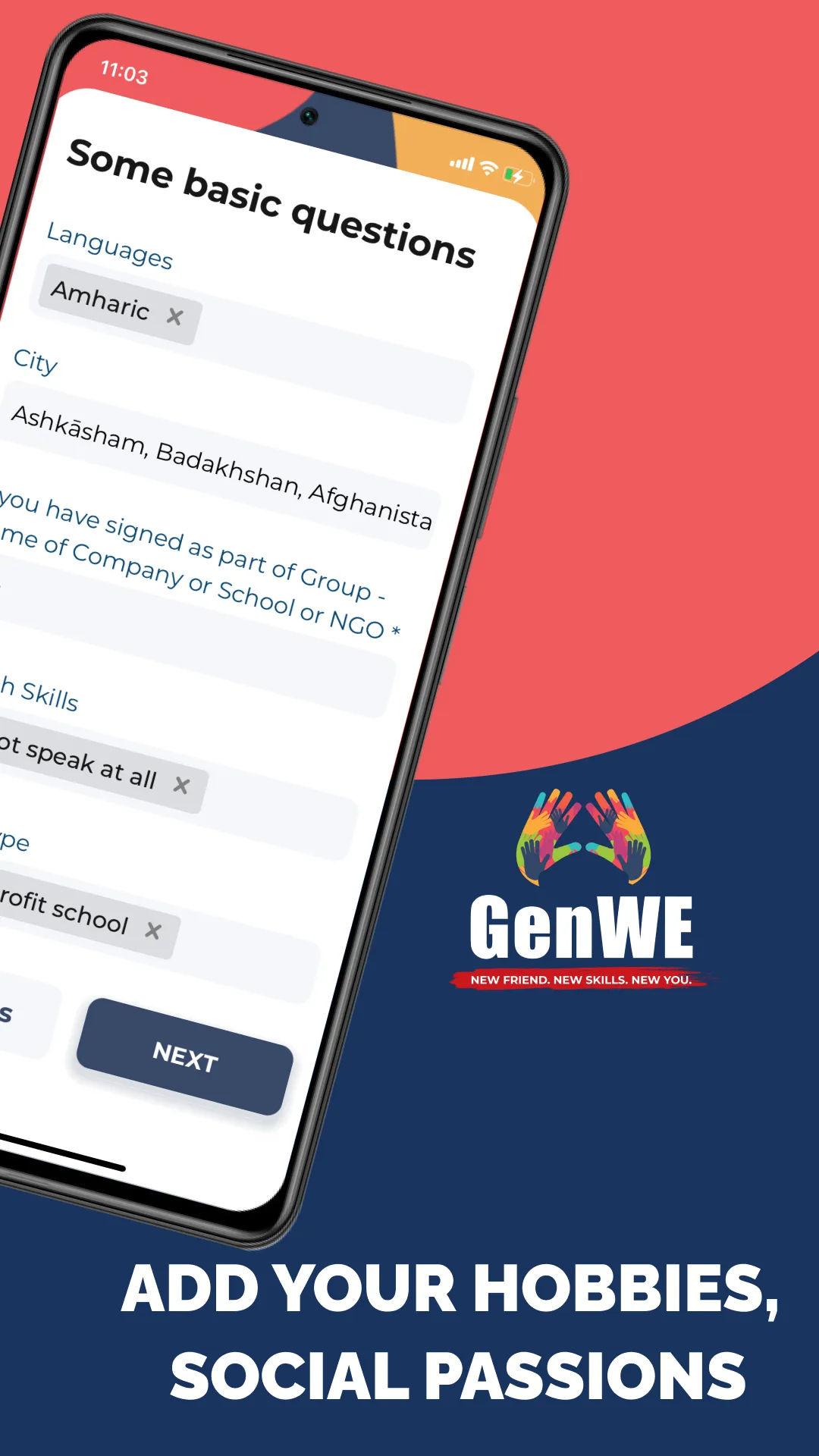 GenWE: New friend & New skills | Indus Appstore | Screenshot