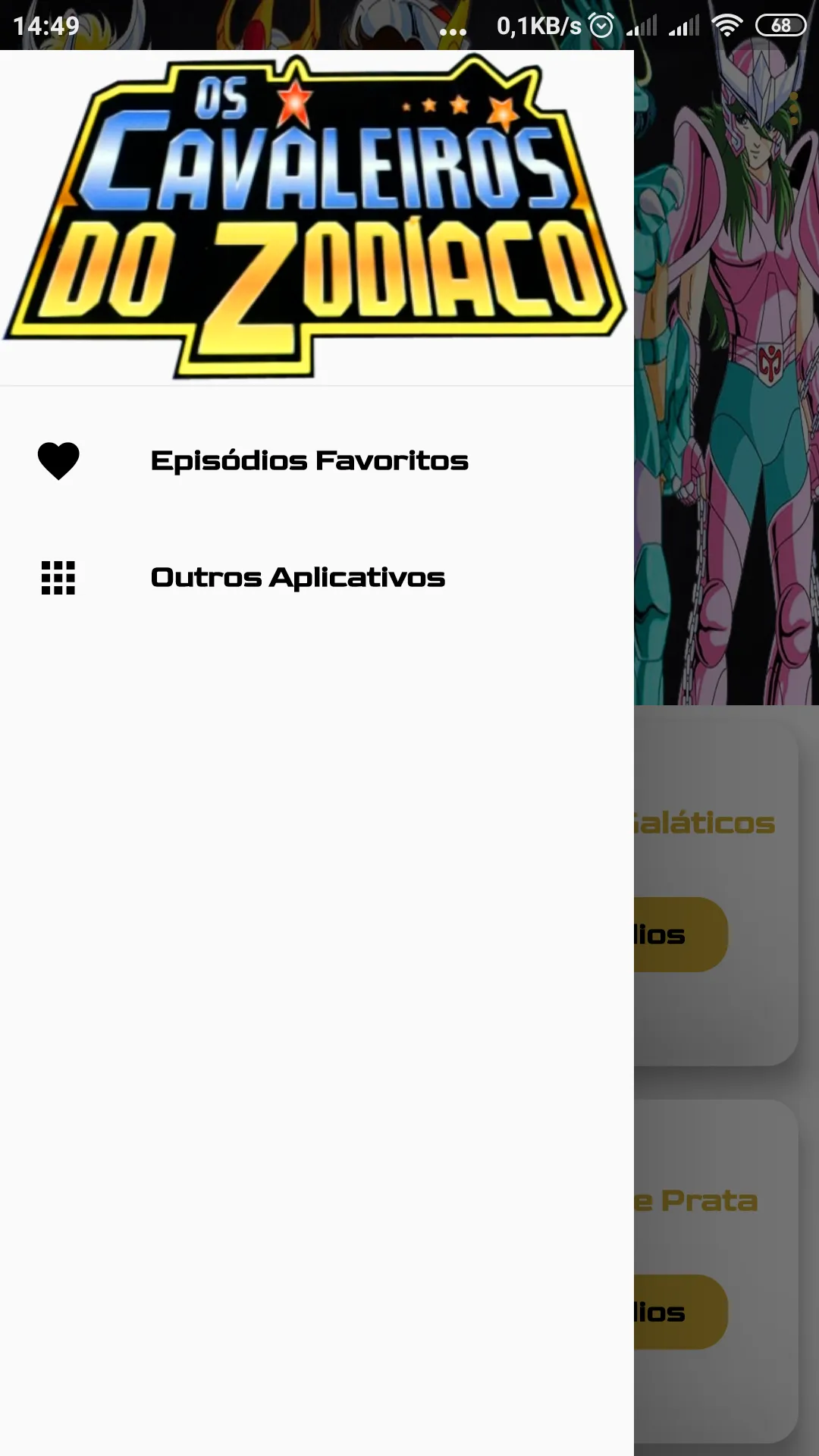 Os Cavaleiros do Zodíaco | Indus Appstore | Screenshot