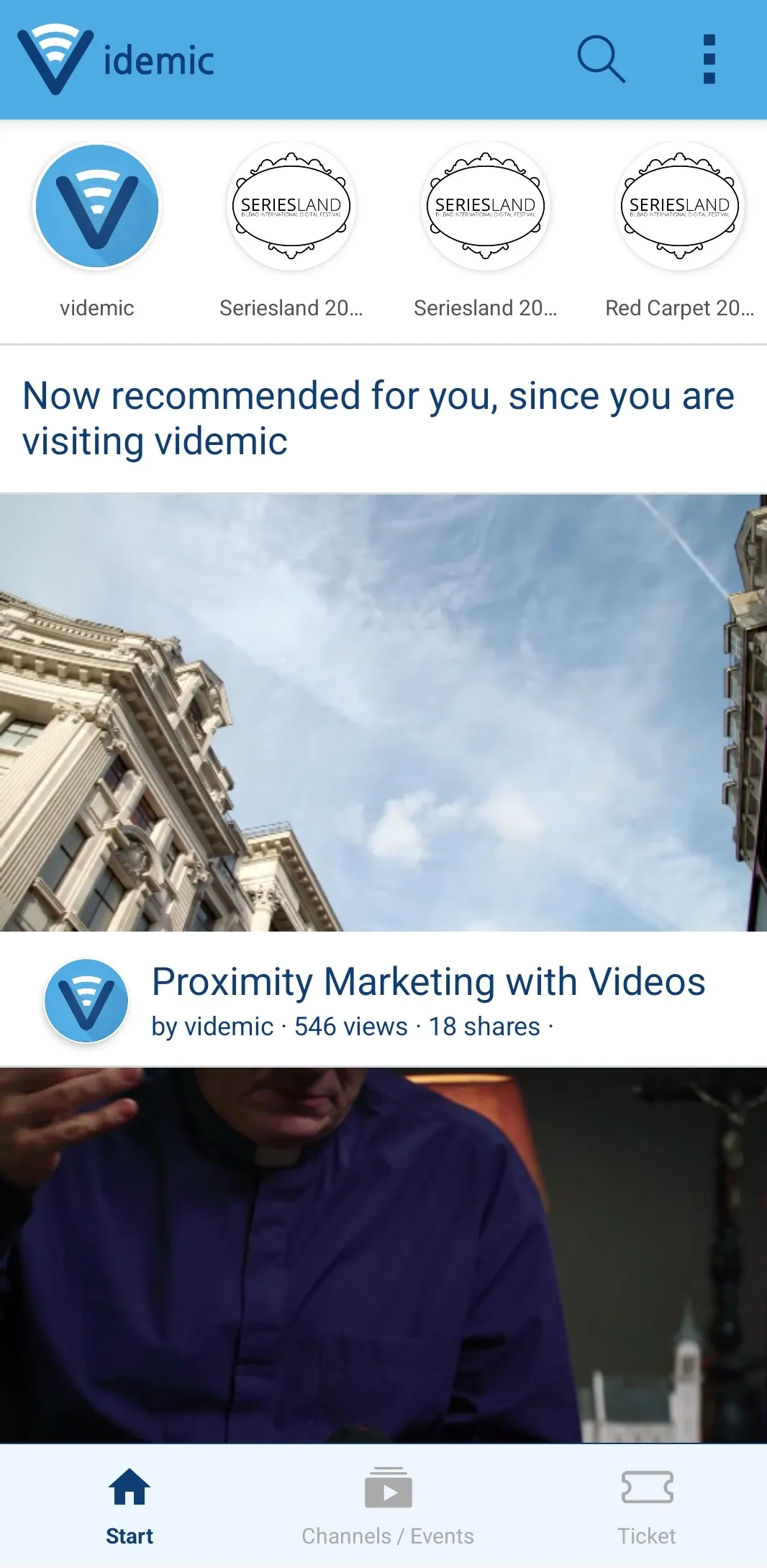 videmic - event app | Indus Appstore | Screenshot