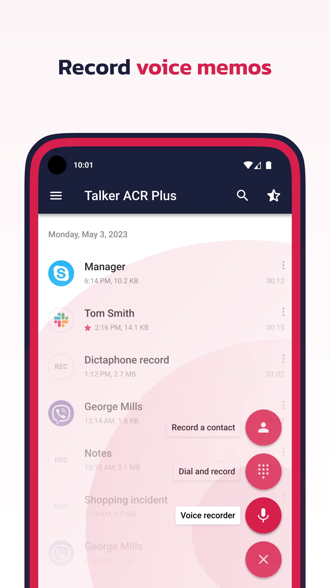 Call Recorder: Talker ACR Plus | Indus Appstore | Screenshot