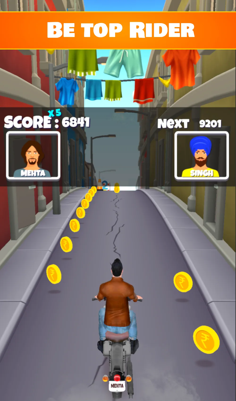 Bike Street Rush | Indus Appstore | Screenshot