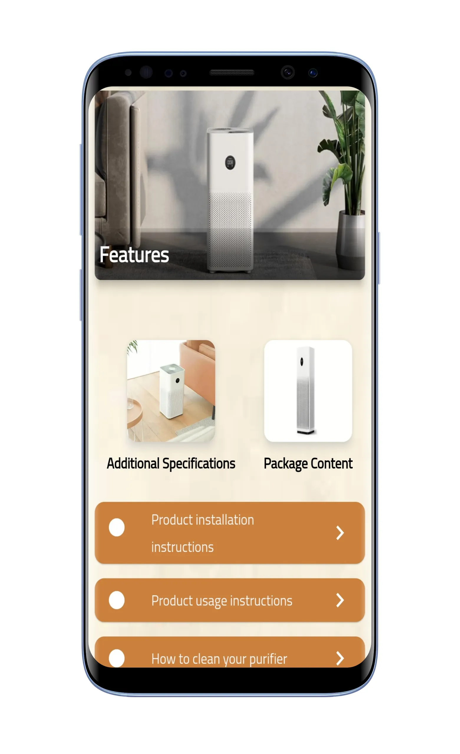 Xiaomi Air Purifier Guide | Indus Appstore | Screenshot