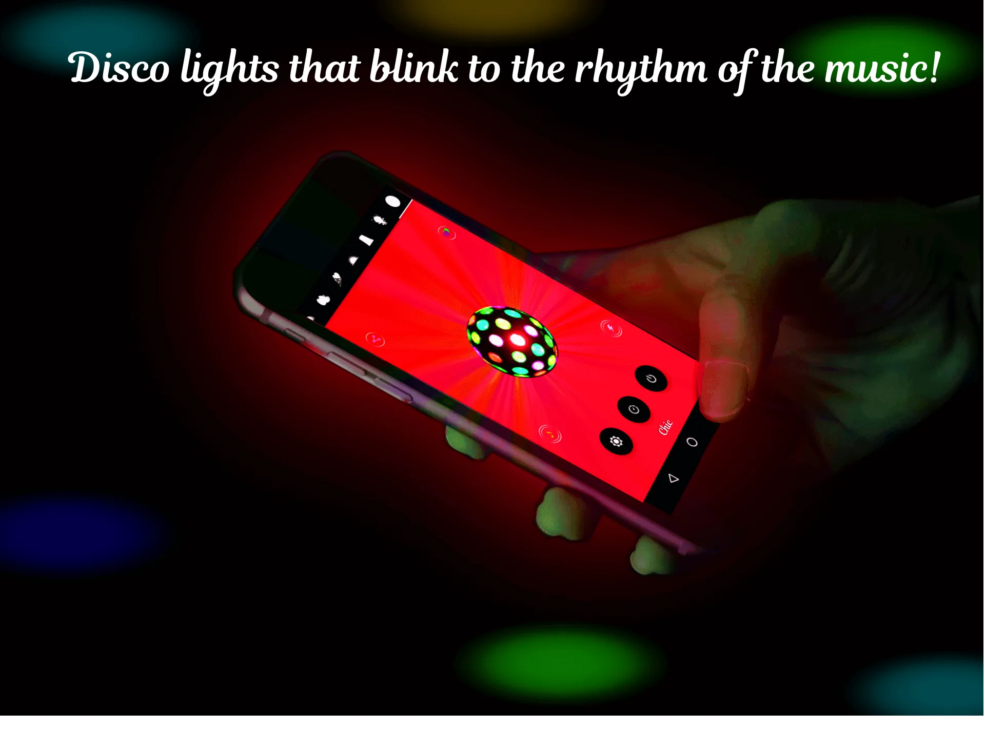 Music Light: Flashlight, Strob | Indus Appstore | Screenshot