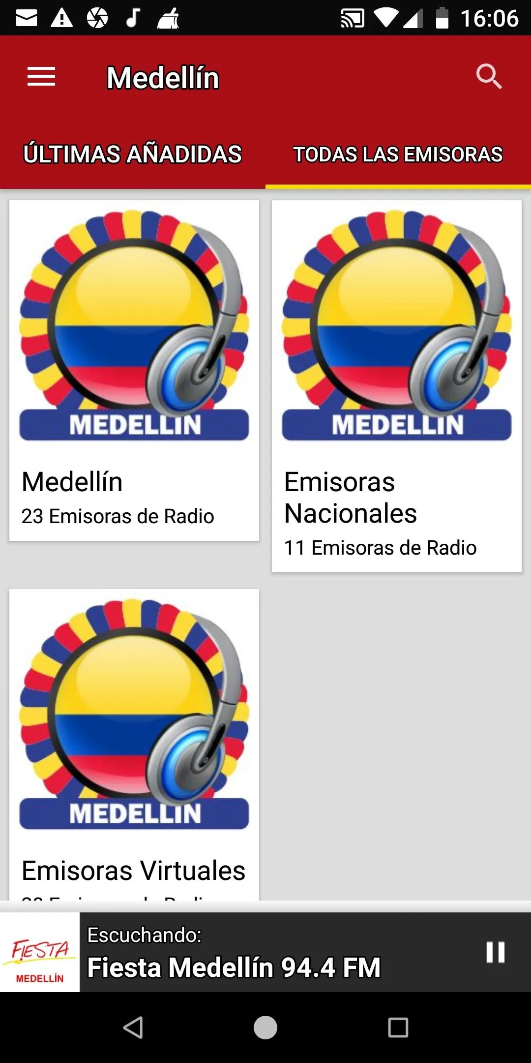 Medellin Radio Stations | Indus Appstore | Screenshot