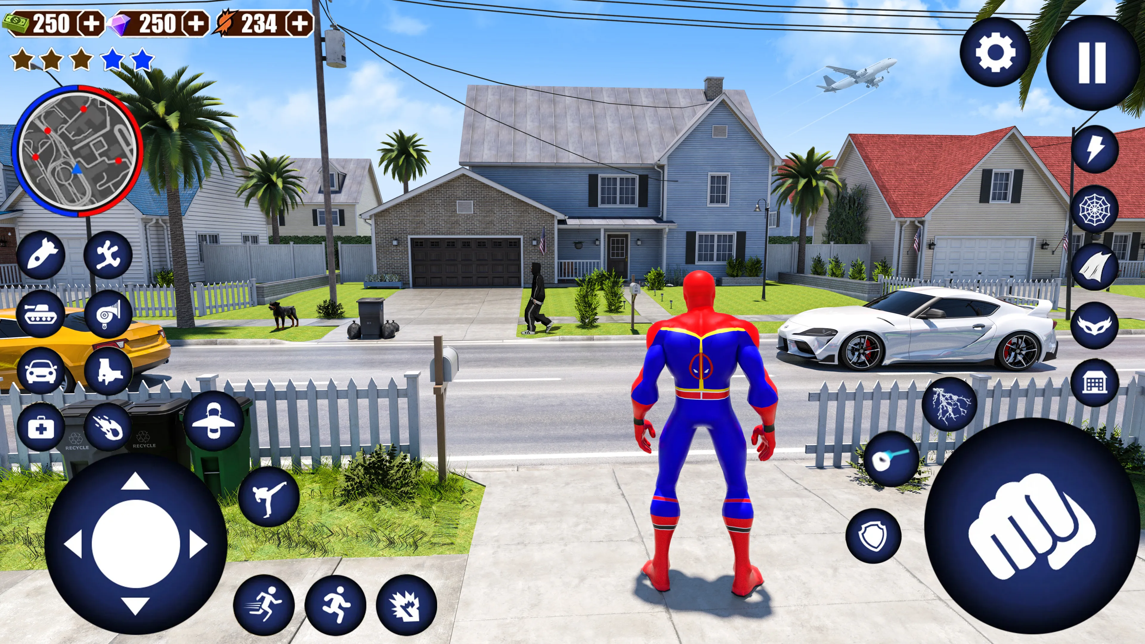 Flying Superhero Robot Games | Indus Appstore | Screenshot