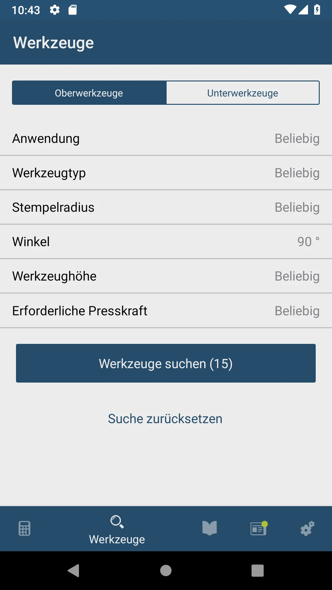 TRUMPF BendGuide 3.0 | Indus Appstore | Screenshot