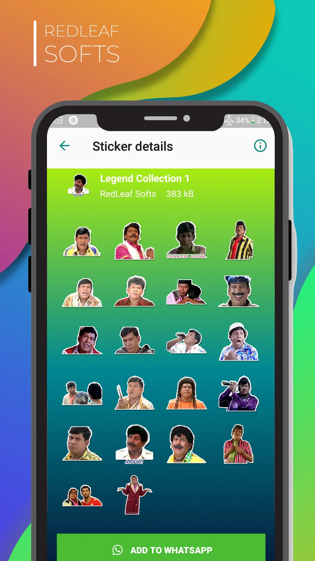 Tamil Stickers -Vadivelu, Meme | Indus Appstore | Screenshot