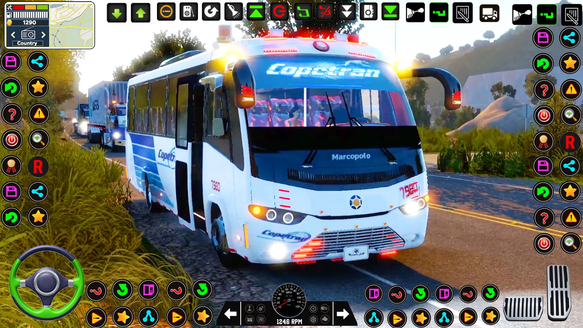 Mini Coach Bus Game: Euro Bus | Indus Appstore | Screenshot