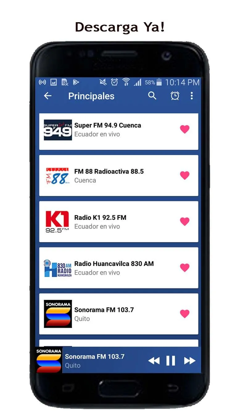 Radio Ecuador | Indus Appstore | Screenshot