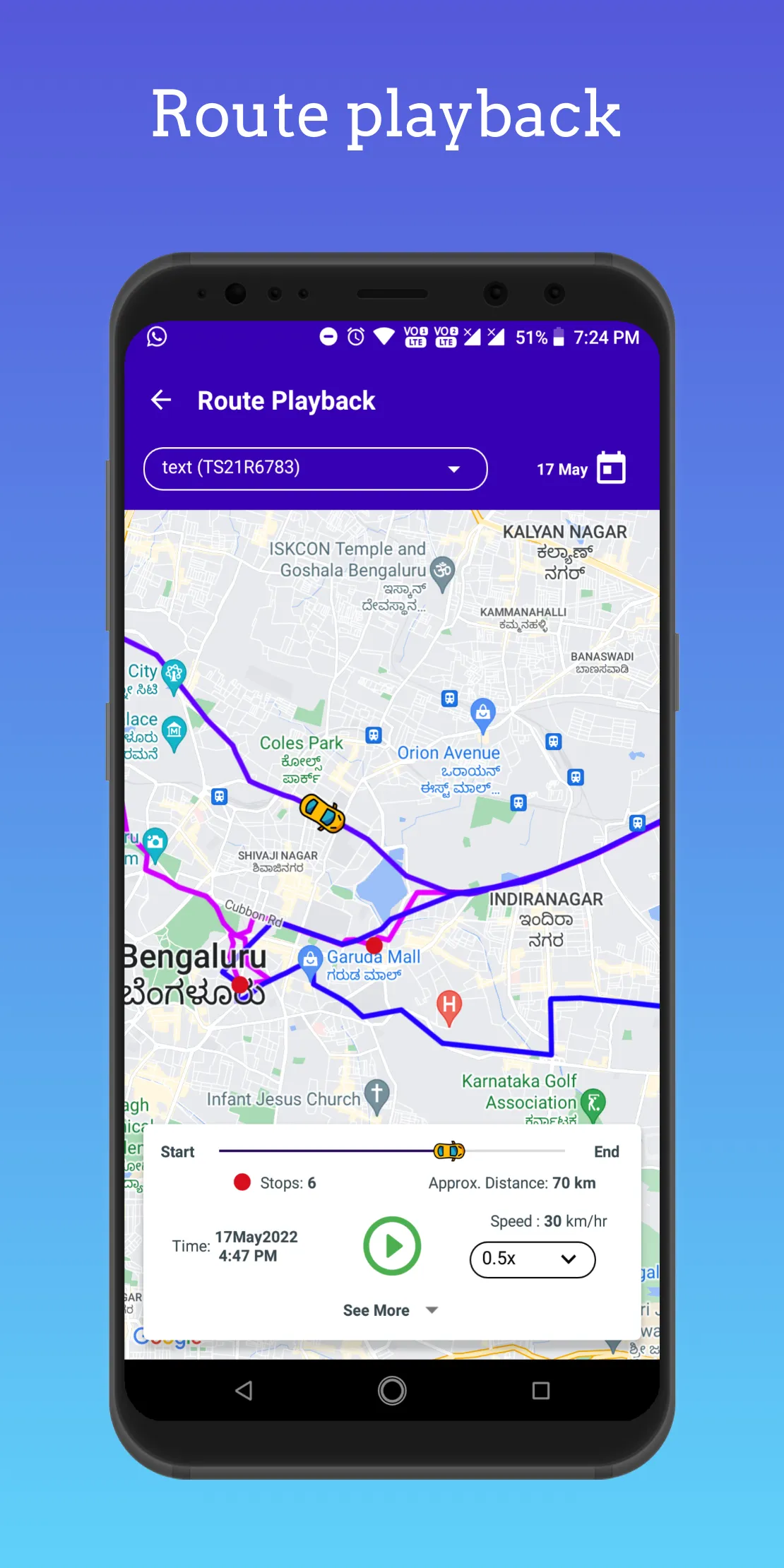 CarX Vehicle GPS Tracking | Indus Appstore | Screenshot