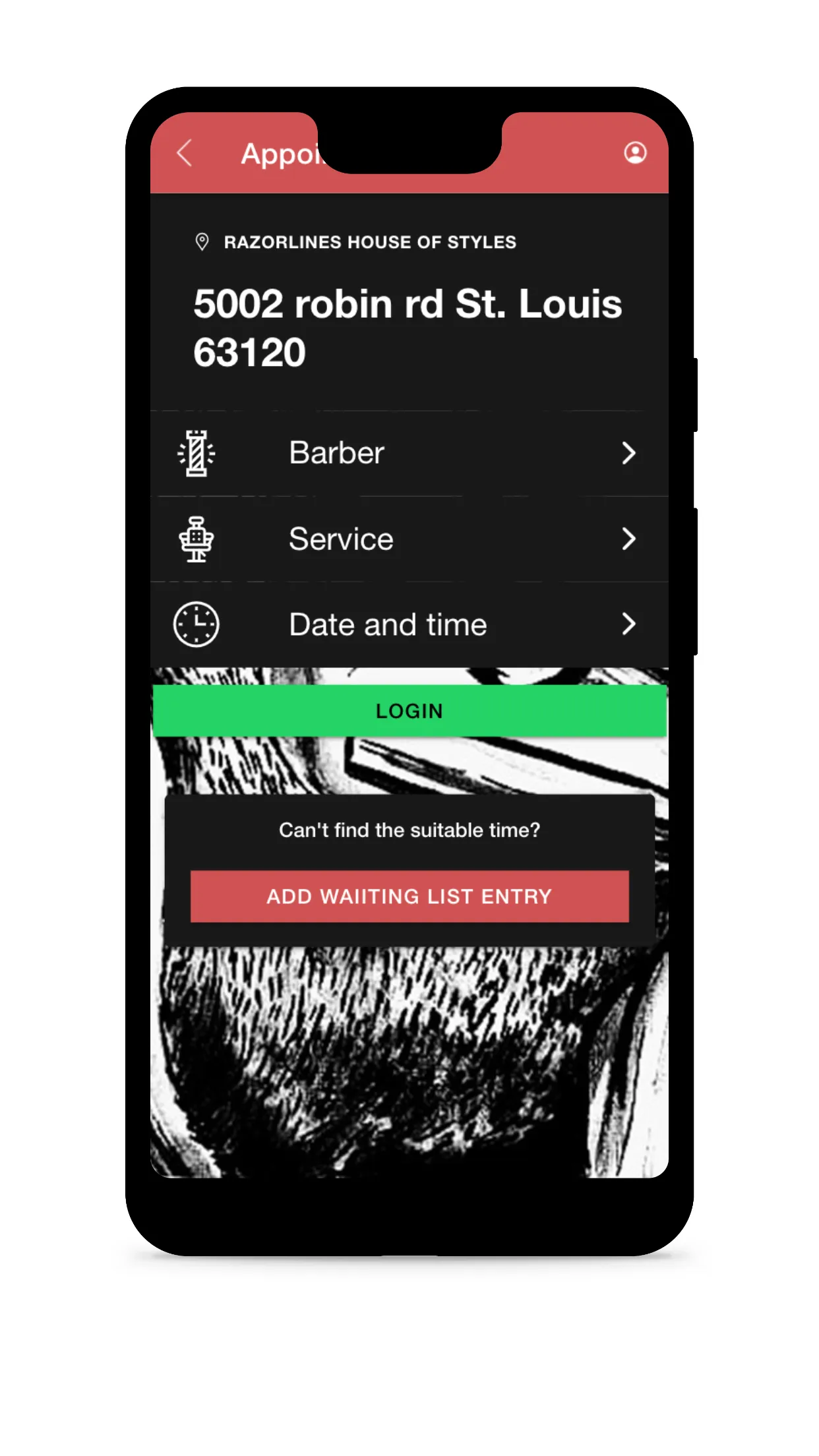 RAZORLINES Barbershop | Indus Appstore | Screenshot