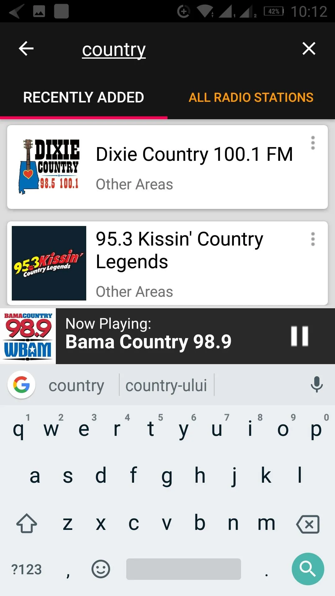 Alabama Radio Stations - USA | Indus Appstore | Screenshot