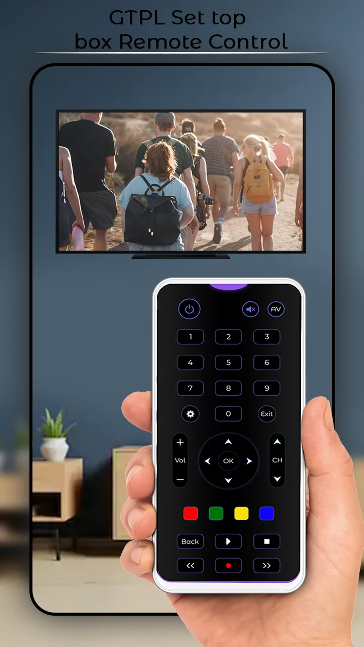 GTPL Set Top Box Remote | Indus Appstore | Screenshot