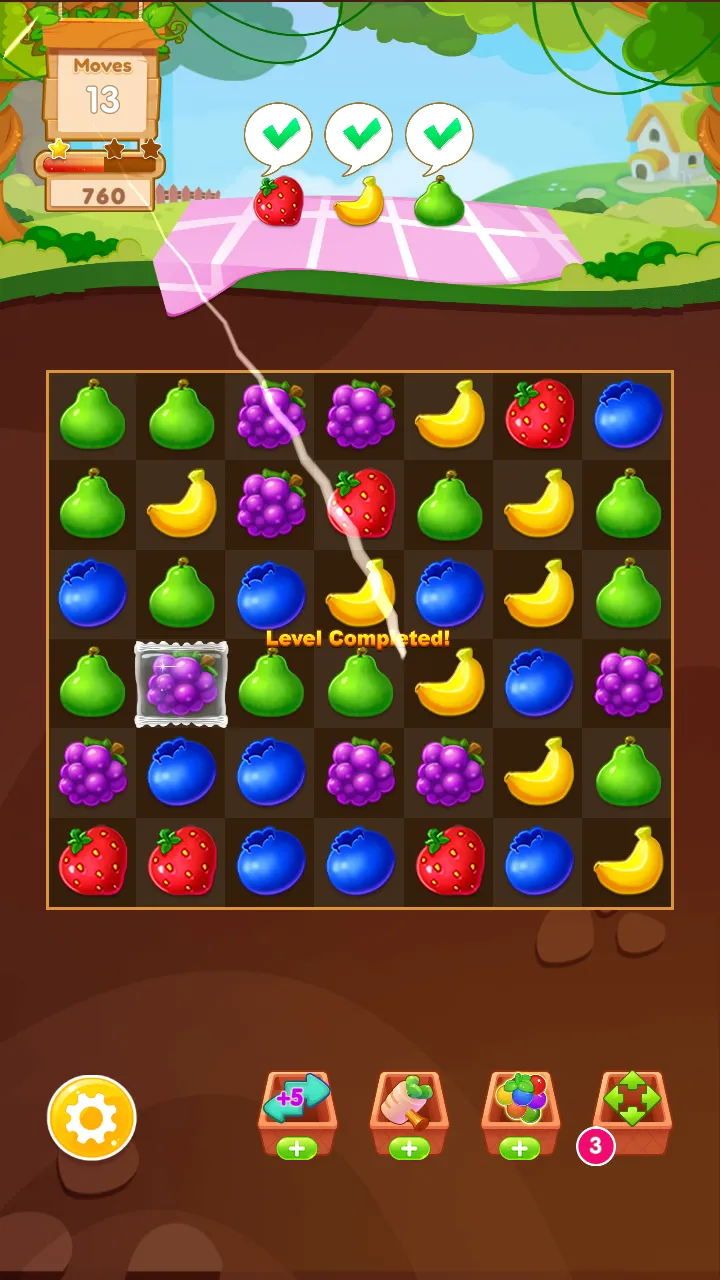 Fruits Mania - Match 3 Puzzle | Indus Appstore | Screenshot