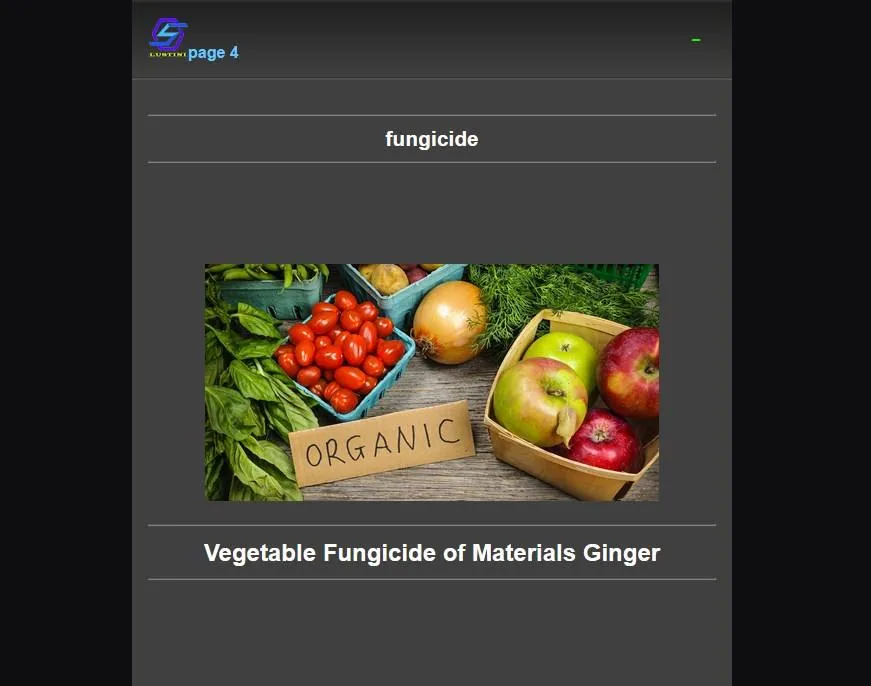 Organic agricultural fungicide | Indus Appstore | Screenshot