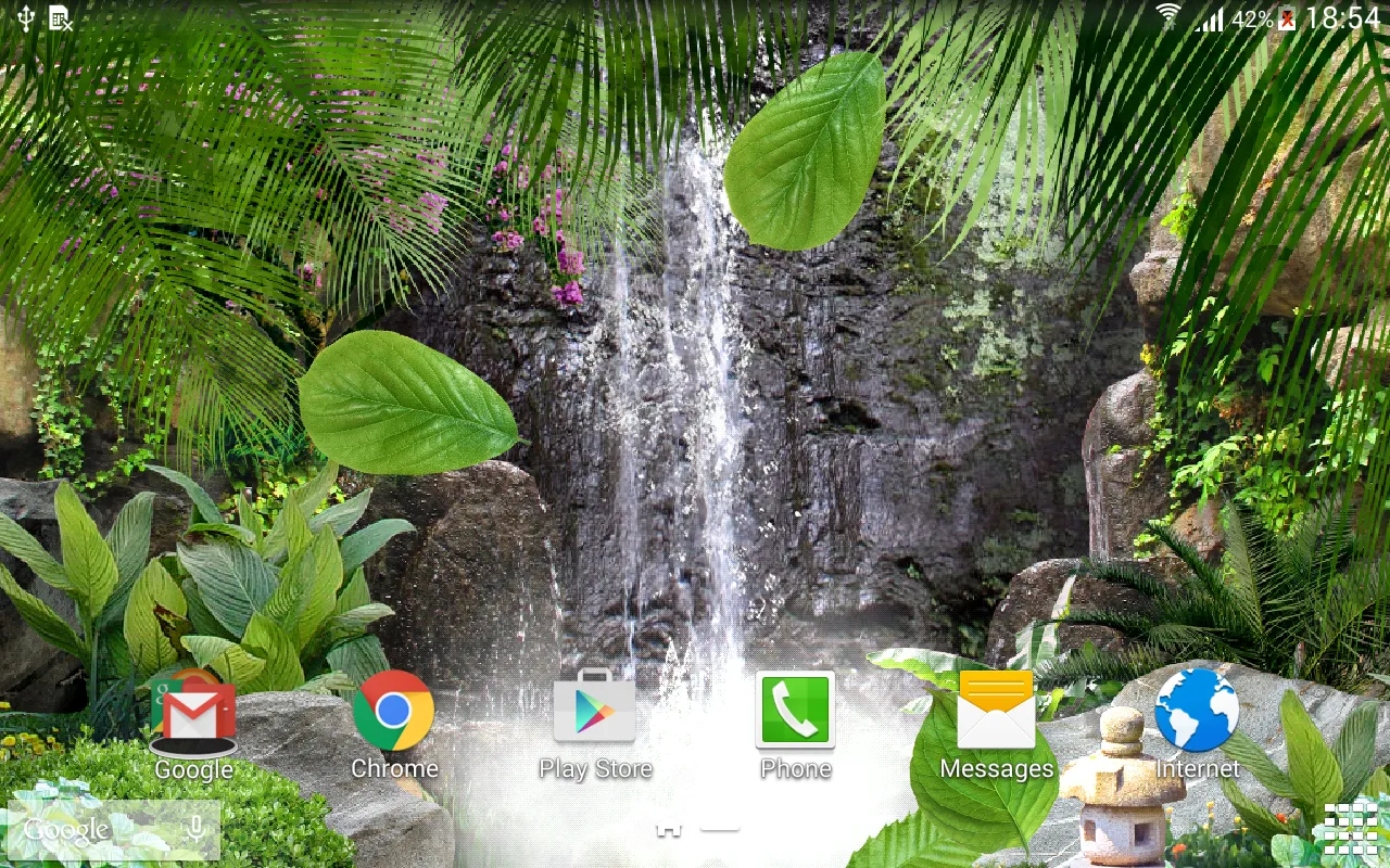 3D Waterfall Live Wallpaper | Indus Appstore | Screenshot