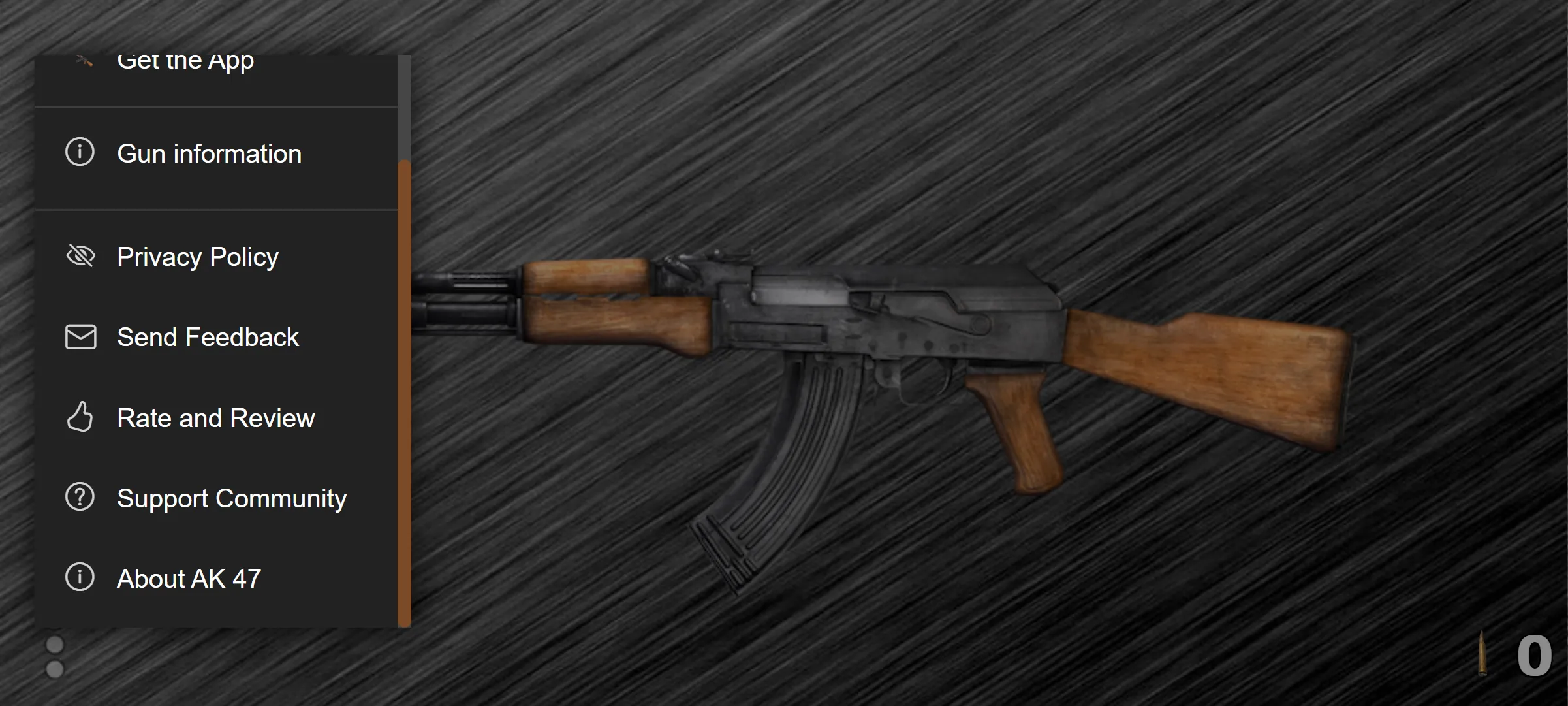 AK-47 Simulation and Info | Indus Appstore | Screenshot