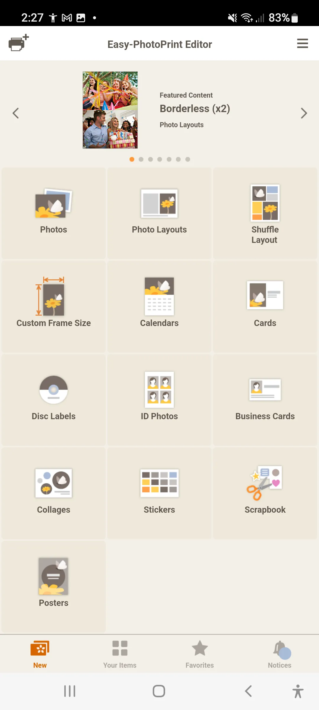 Easy-PhotoPrint Editor | Indus Appstore | Screenshot