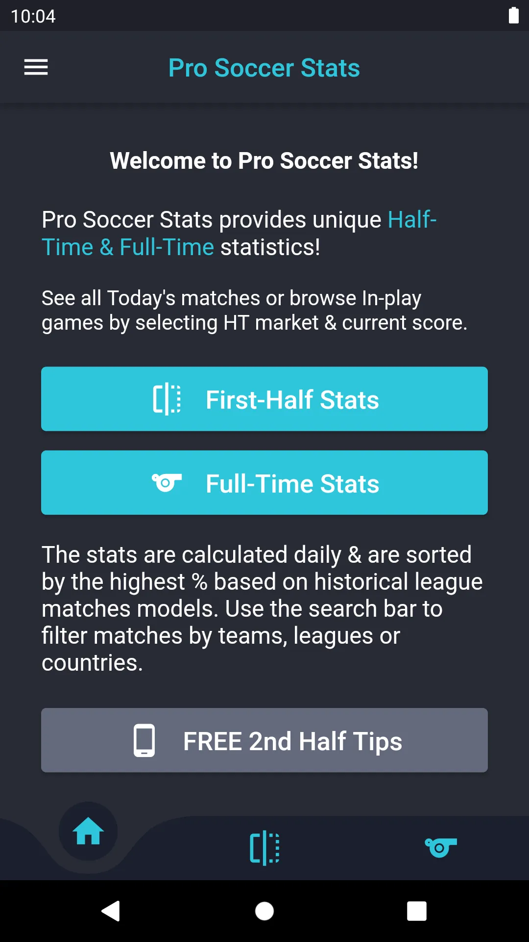 Pro Soccer Stats | Indus Appstore | Screenshot