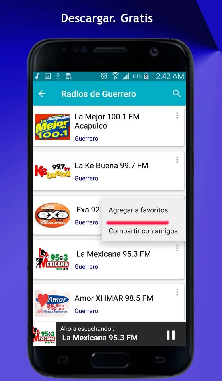 Radios de Guerrero | Indus Appstore | Screenshot