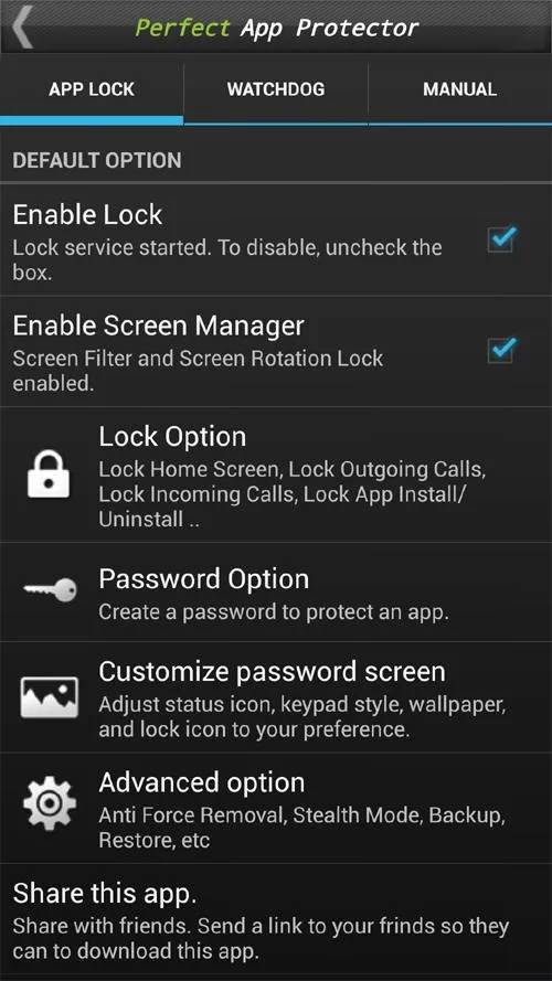 Perfect AppLock(App Protector) | Indus Appstore | Screenshot