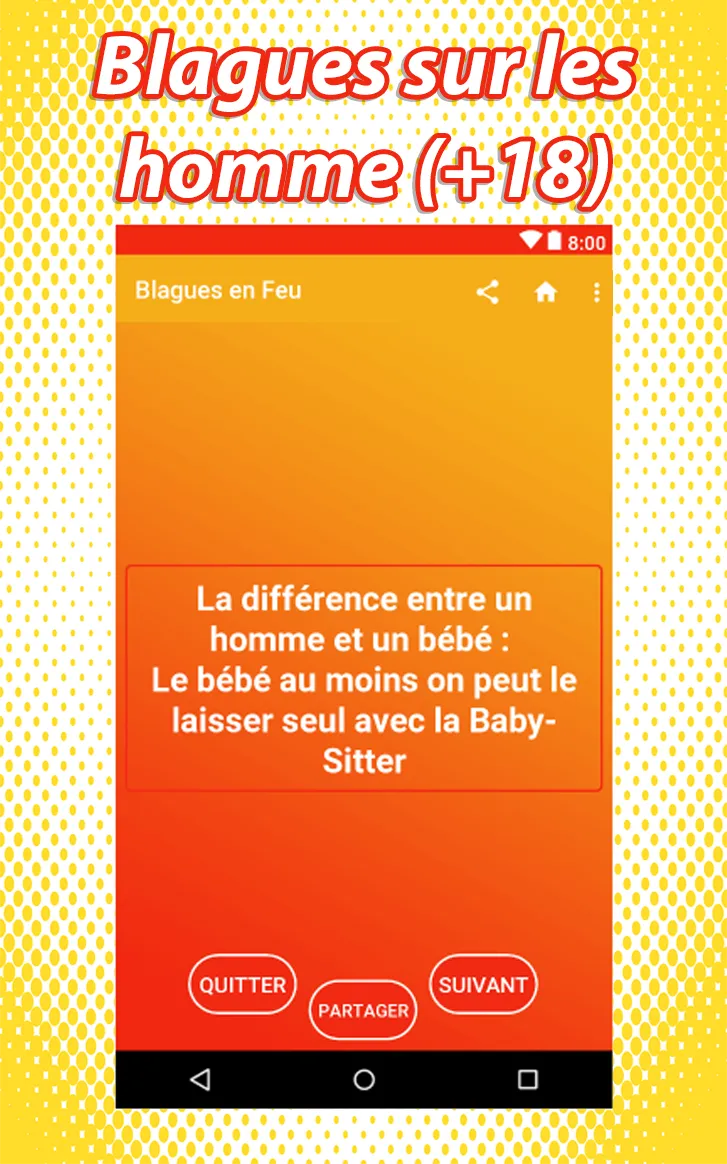 Blagues en Français Courtes | Indus Appstore | Screenshot